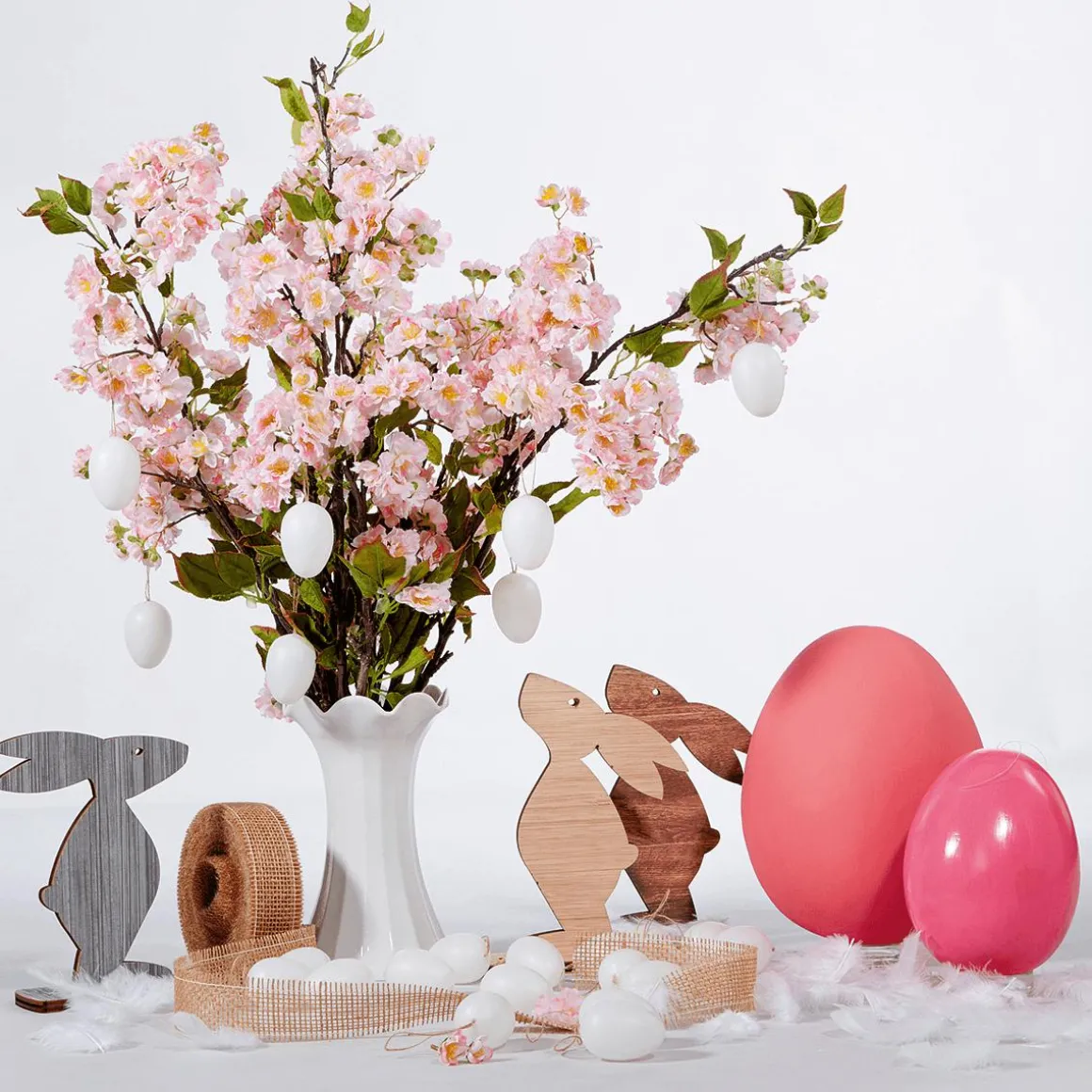 Deko Osterei Pink, 18 Cm