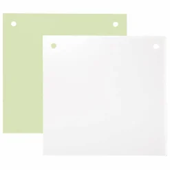 Deko Paneel Quadrat 50 X 50 Cm Pastellgrün/weiß