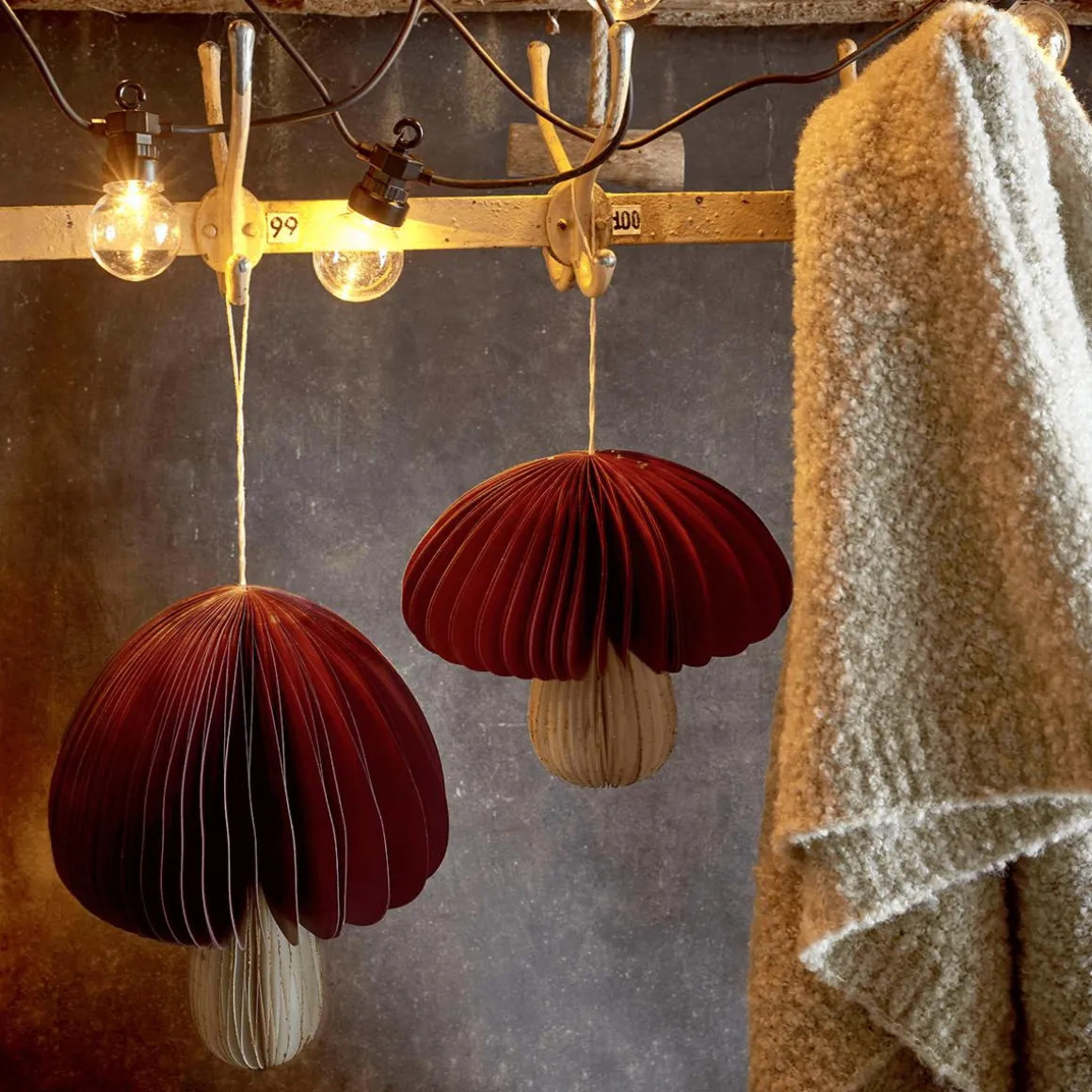 Deko Pilze Aus Wabenpapier Deluxe