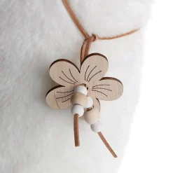 Deko Plüsch-Hasen-Aufsteller, Weiß, 57 Cm Hoch