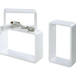 Deko Regal Set "Lounge" Weiß