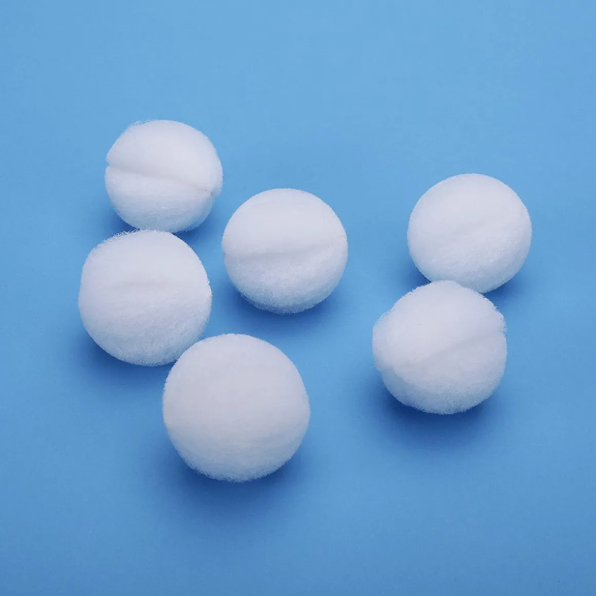 Deko Schneebälle 5 Cm Ø Pack á 6 Stück