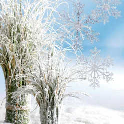 Deko Schneeflocken, Pack à 3 Stück