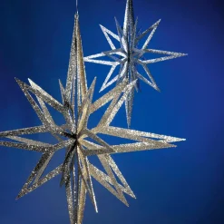 Deko Stern 3D, 60 Cm Ø, Gold