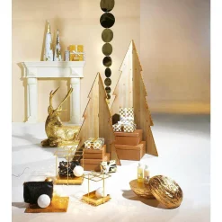 Deko Tanne Holz 140 Cm Hoch