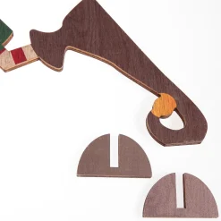 Deko-Aufsteller Weihnachtself Mit Zuckerstange