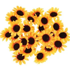 Dekoblüten Sonnenblumen, Pack à 24 Stück