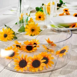 Dekoblüten Sonnenblumen, Pack à 24 Stück