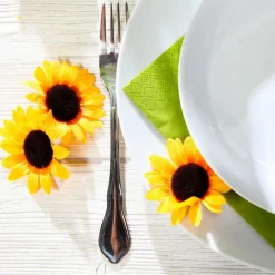 Dekoblüten Sonnenblumen, Pack à 24 Stück