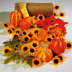 Dekoblüten Sonnenblumen, Pack à 24 Stück