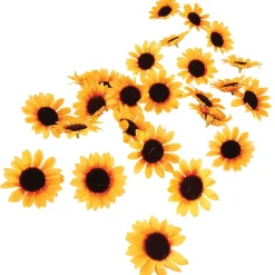 Dekoblüten Sonnenblumen, Pack à 24 Stück
