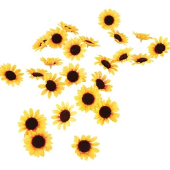 Dekoblüten Sonnenblumen, Pack à 24 Stück