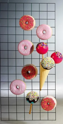 Deko-Deckengitter Schwarz, 150 X 70 Cm