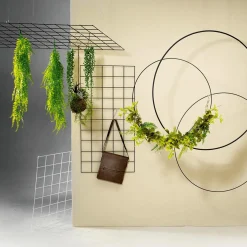 Deko-Deckengitter Weiß, 100 X 50 Cm