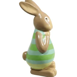 Dekofigur Osterhase Grün, 39 Cm