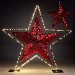 Deko-Gigant-Stern Rot 120 Cm Ø