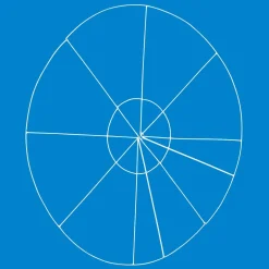 Dekogitter Riesenrad 170 Cm