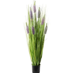 Dekogras Mit Lavendel Im Topf 100 Cm