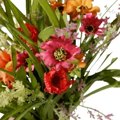 Deko-Grasbündel Blütenmix Bunt 45 Cm