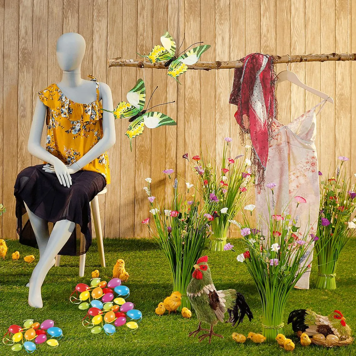 Deko-Hahn 21 Cm Hoch