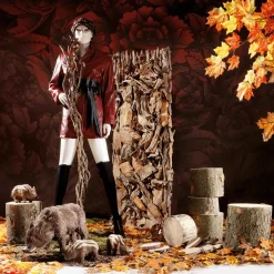 Deko-Holzstämme, Set à 3 Stück