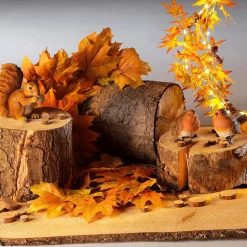 Deko-Holzstämme, Set à 3 Stück