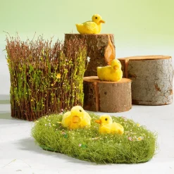 Deko-Holzstämme, Set à 3 Stück