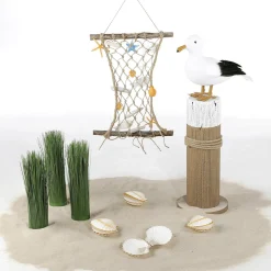 Deko-Jakobsmuscheln, Pack à 4 Stück