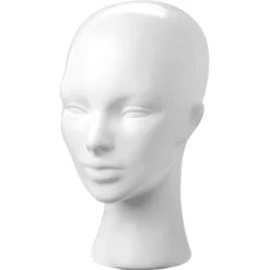 Dekokopf, Dame, Weiß
