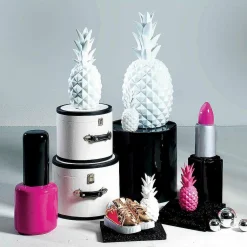 Deko-Lippenstift 60 Cm, Pink-silber-schwarz