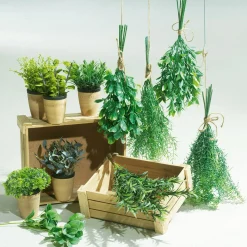 Deko-Minze Im Ton-Topf 20 Cm