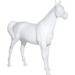 Deko-Pferd 195 Cm Hoch, Weiß