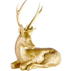 Deko-Rehbock 70 Cm Lang, Gold