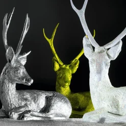 Deko-Rehbock 70 Cm Lang, Gold