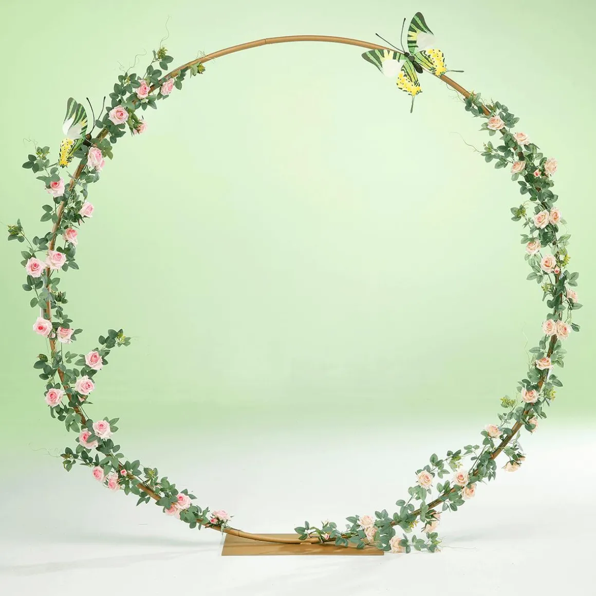 Dekoring Aus Metall, Gold 190 Cm Ø