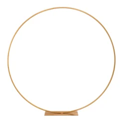 Dekoring Aus Metall, Gold 190 Cm Ø