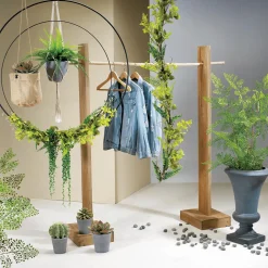 Dekoring Aus Metall, Schwarz 80 Cm Ø