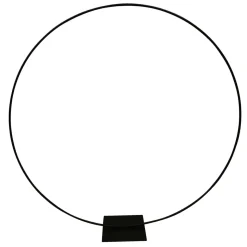 Dekoring Aus Metall, Schwarz 190 Cm Ø