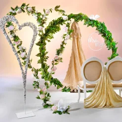 Dekoring Aus Metall, Schwarz 190 Cm Ø