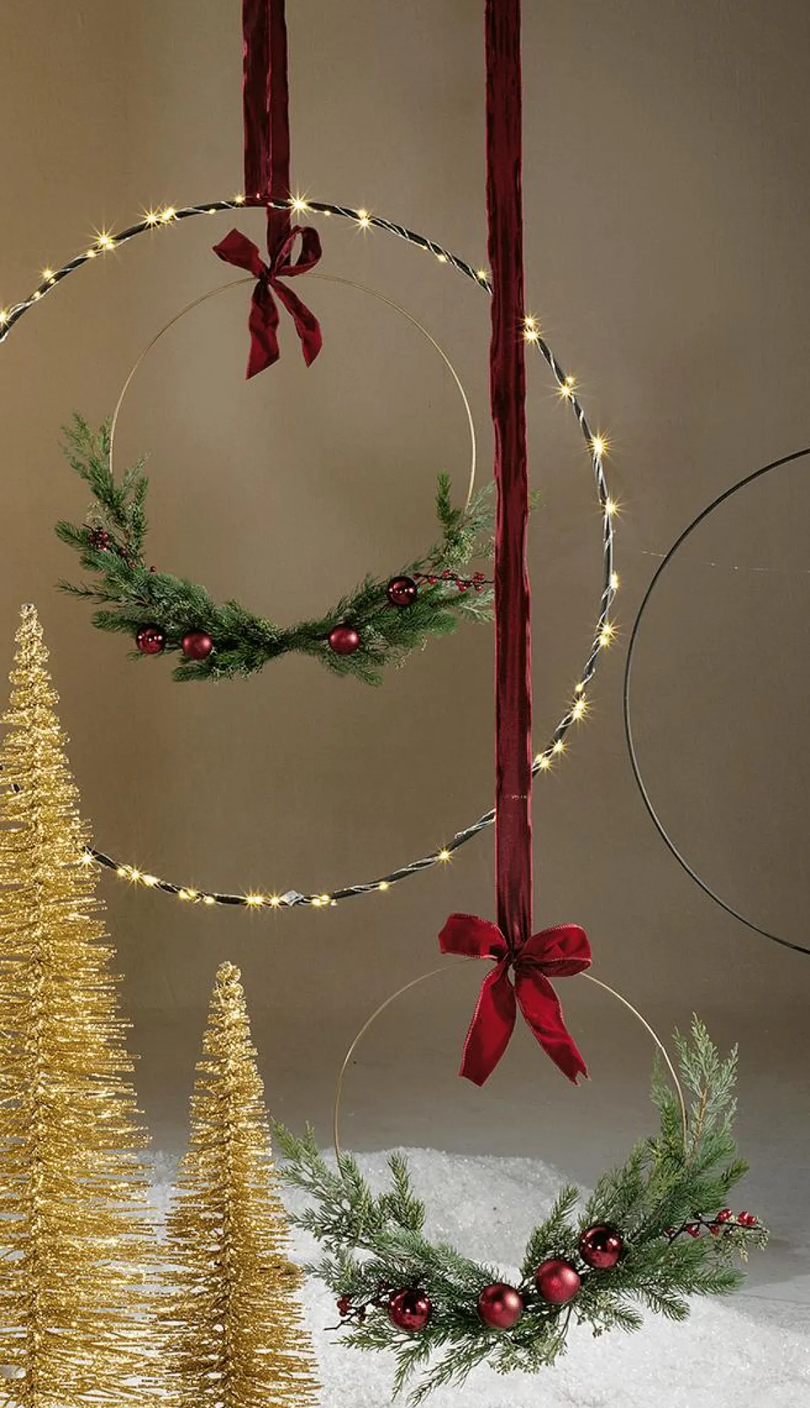 Dekoring, Schwarz 58 - 60 Cm Ø, Metall