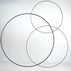 Dekoring, Schwarz 58 - 60 Cm Ø, Metall