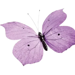 Deko-Schmetterling Lila, 80 Cm