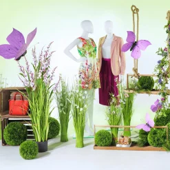 Deko-Schmetterling Lila, 80 Cm