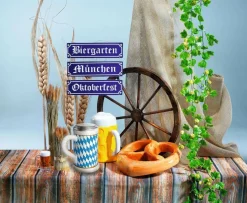 Dekostoff “Bretter“ 150 Cm Breit, Braun