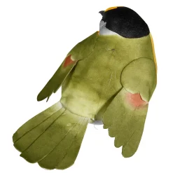 Dekovogel Grün-orange 19 Cm