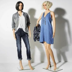 Eco Schaufensterpuppe Dame, 178 Cm, Beige