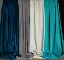 Edelsamt 112 Cm Breit, Aquablau