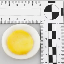 Eierscheiben Lebensmittel-Attrappe, 4 Stück