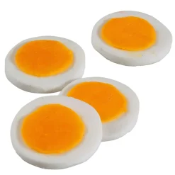Eierscheiben Lebensmittel-Attrappe, 4 Stück