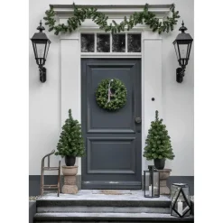 Eingangstüren LED Weihnachtsdeko-Komplettset